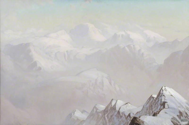 Great Gable From Wandope — Delmar Harmood Banner