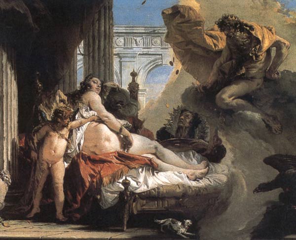 Jupiter And Danae — Giambattista Tiepolo