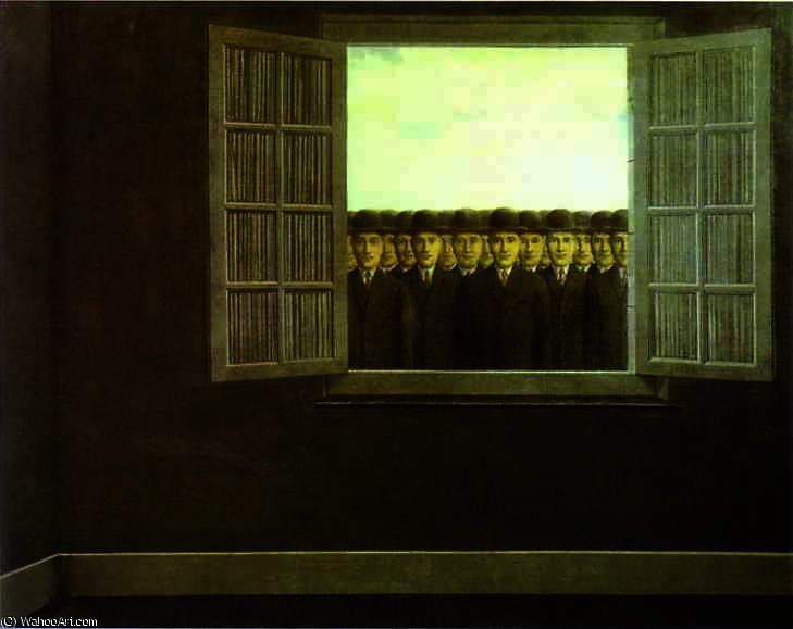 The Month Of The Grape Harvest — René Magritte