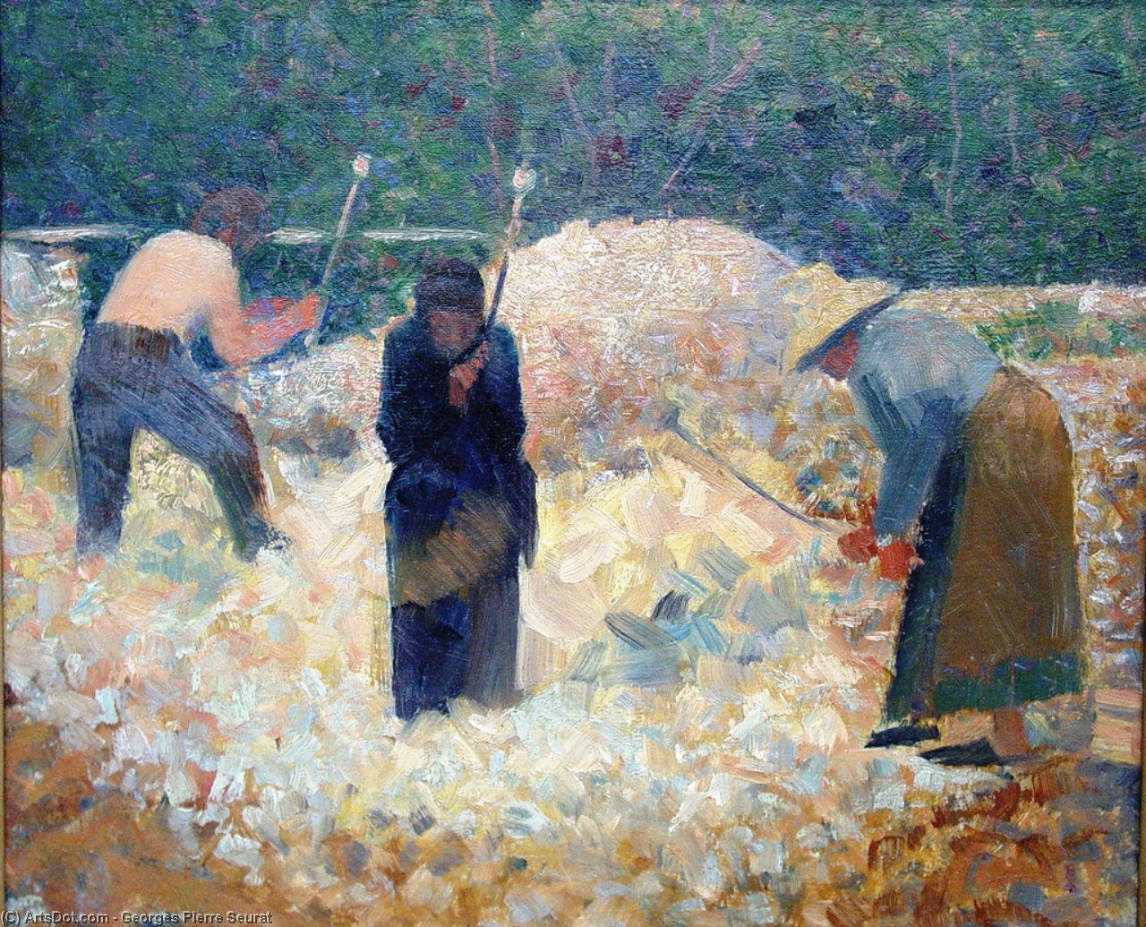 Rock-breakers, Le Raincy — Georges Seurat