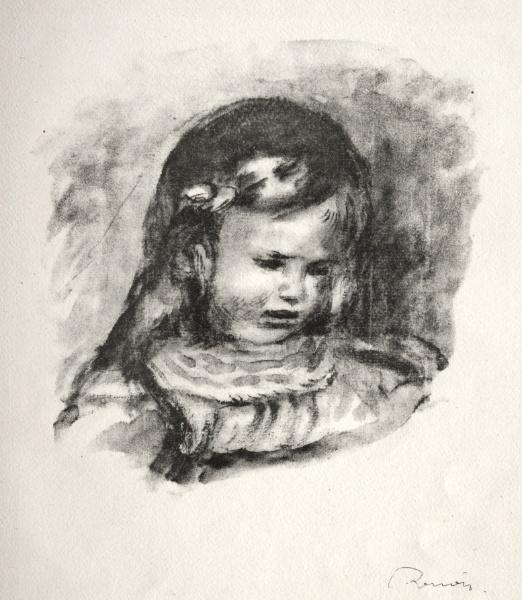 Claude Renoir (sketch) — Pierre-auguste Renoir