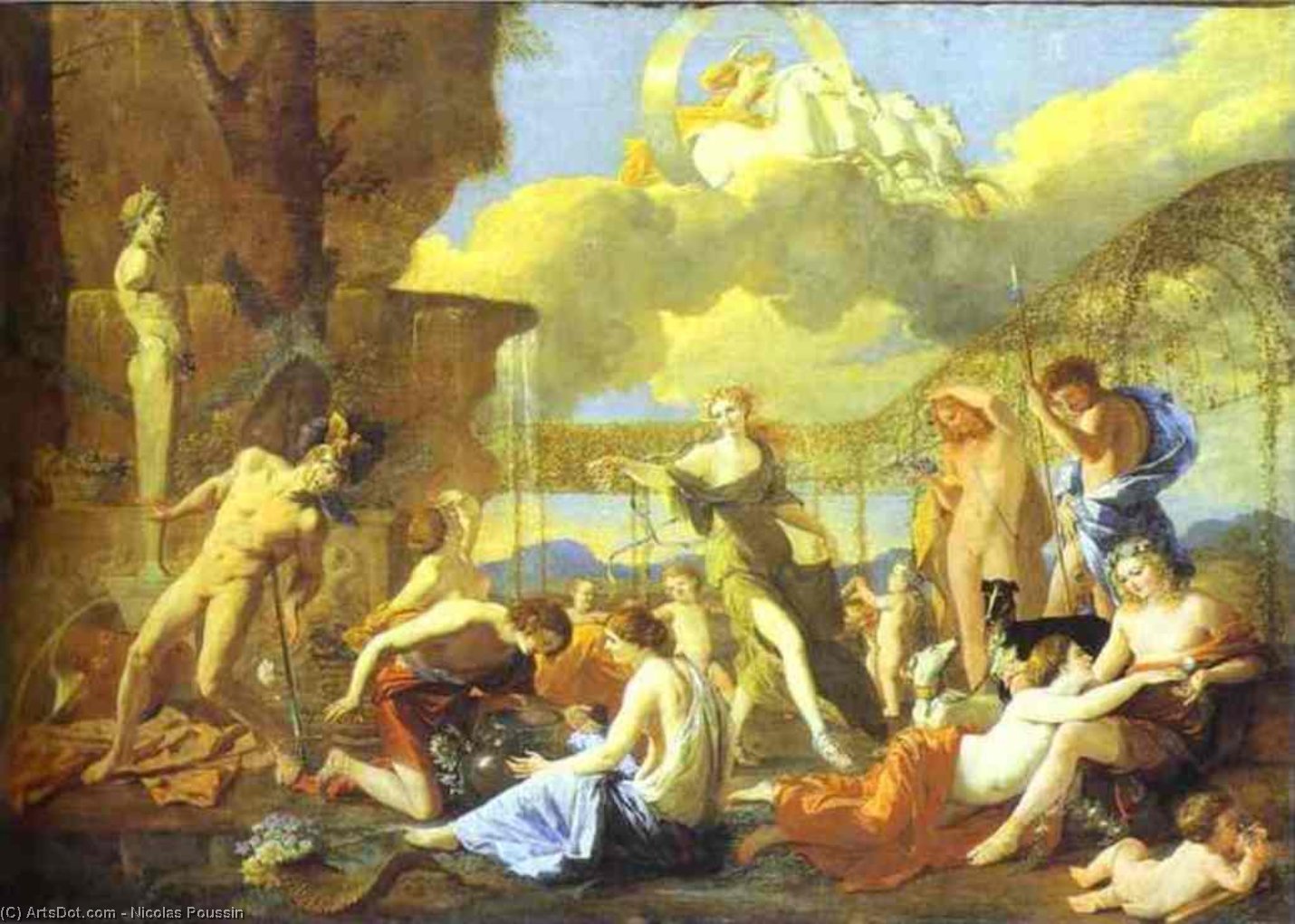 The Garden Of Flora — Nicolas Poussin