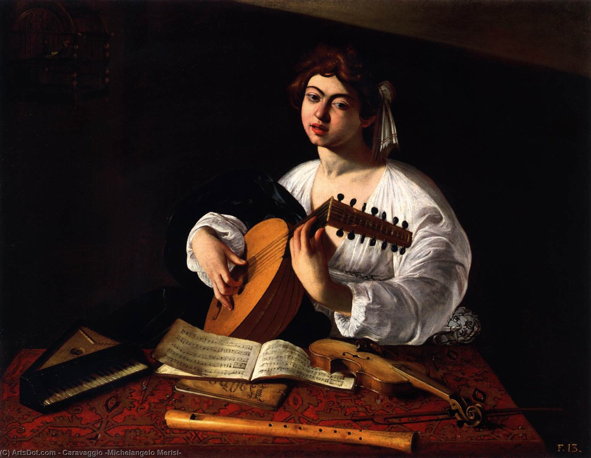 The Lute Player — Caravaggio