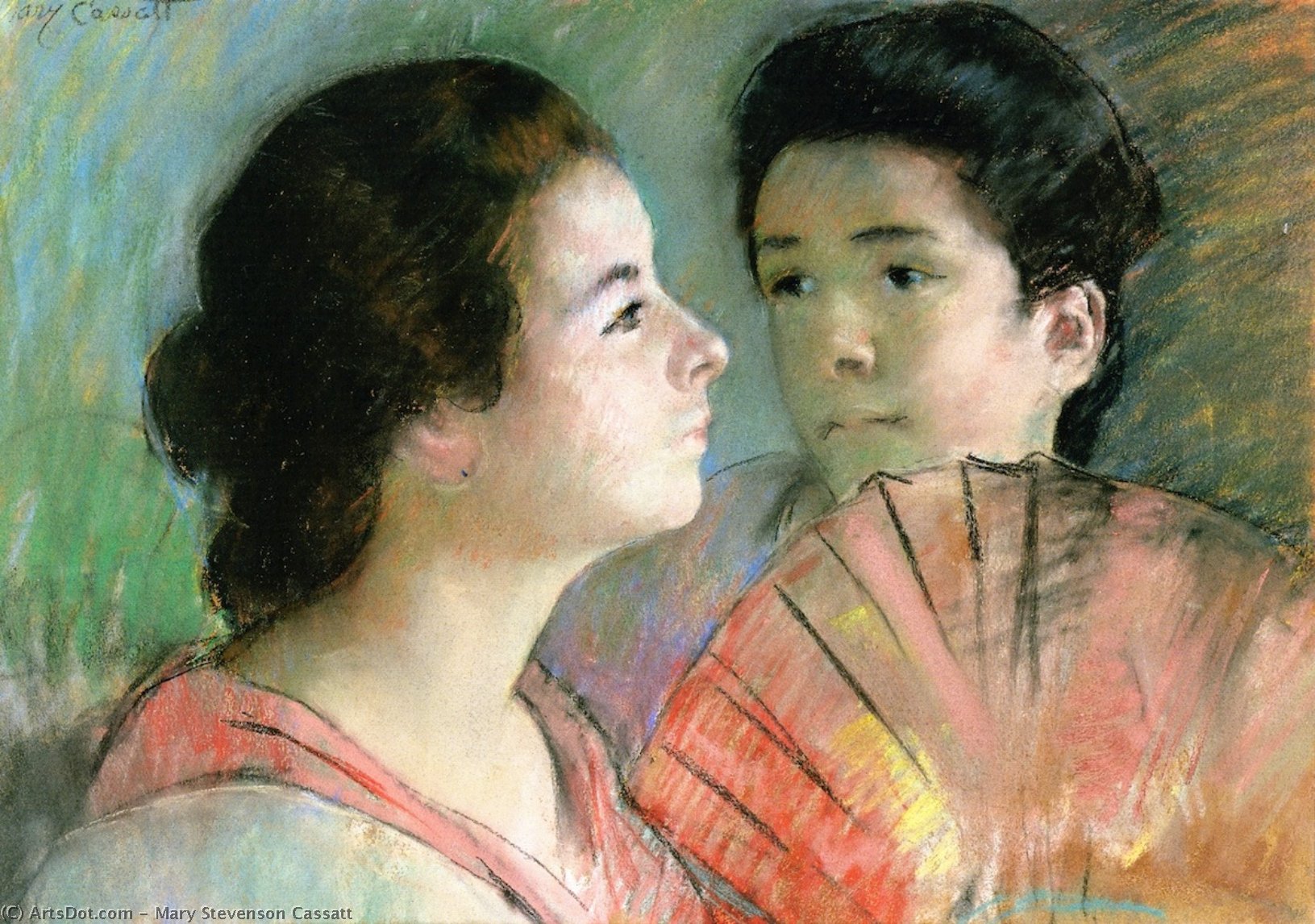 Two Sisters — Mary Stevenson Cassatt