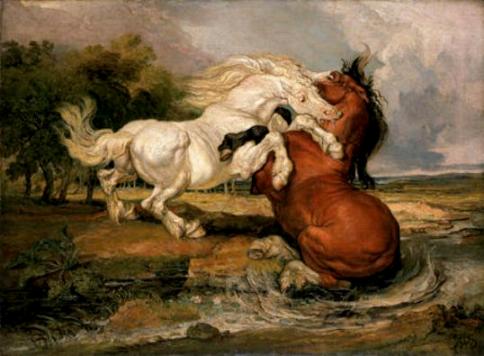 Fighting Horses — James Ward