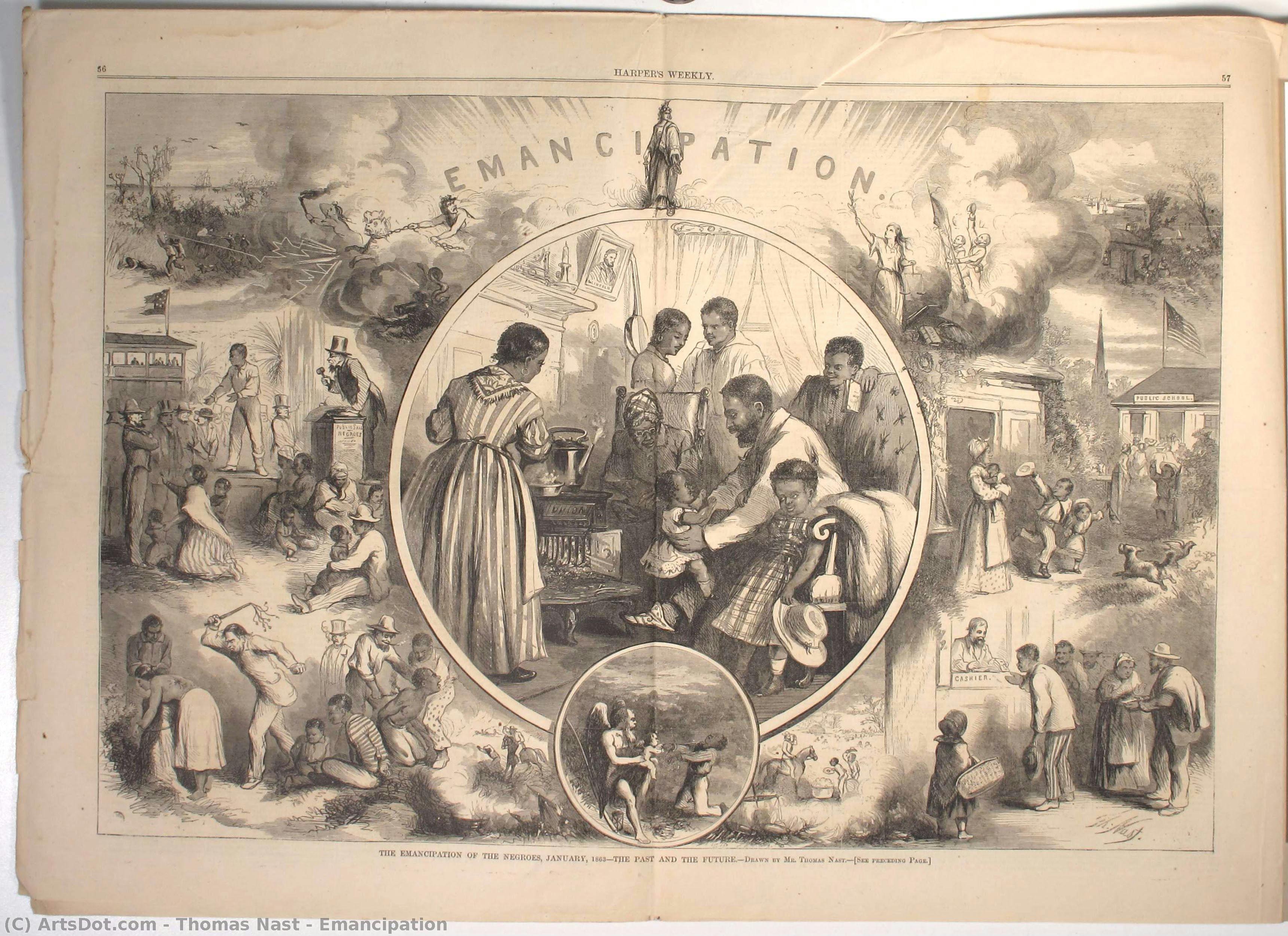 Emancipation — Thomas Nast