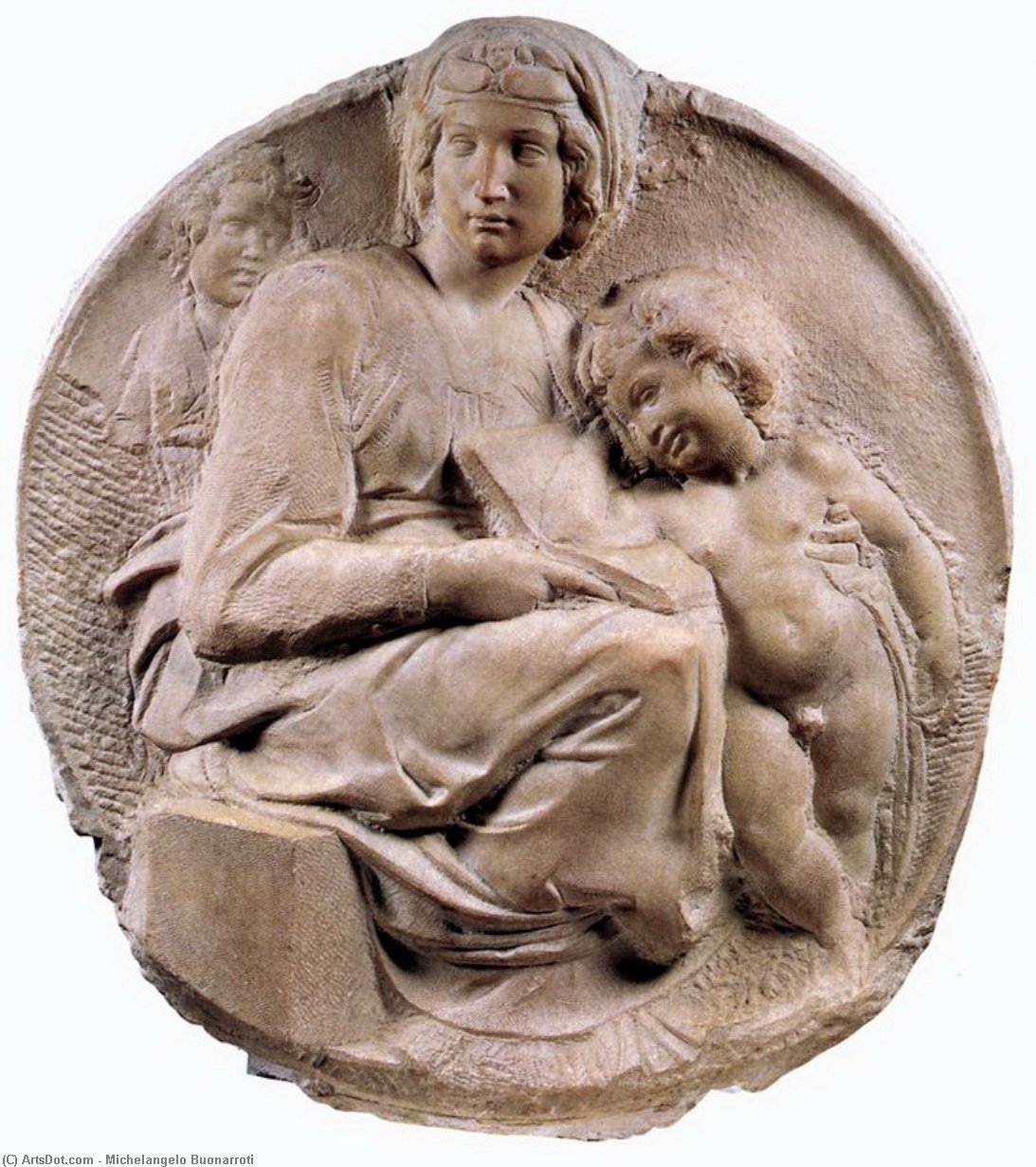 Madonna (tondo Pitti) — Michelangelo Buonarroti