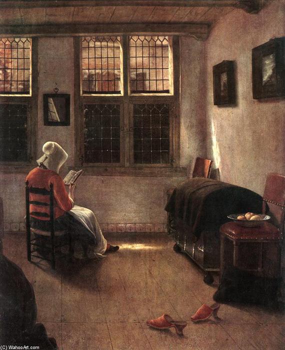 Reading Woman — Pieter Janssens Elinga