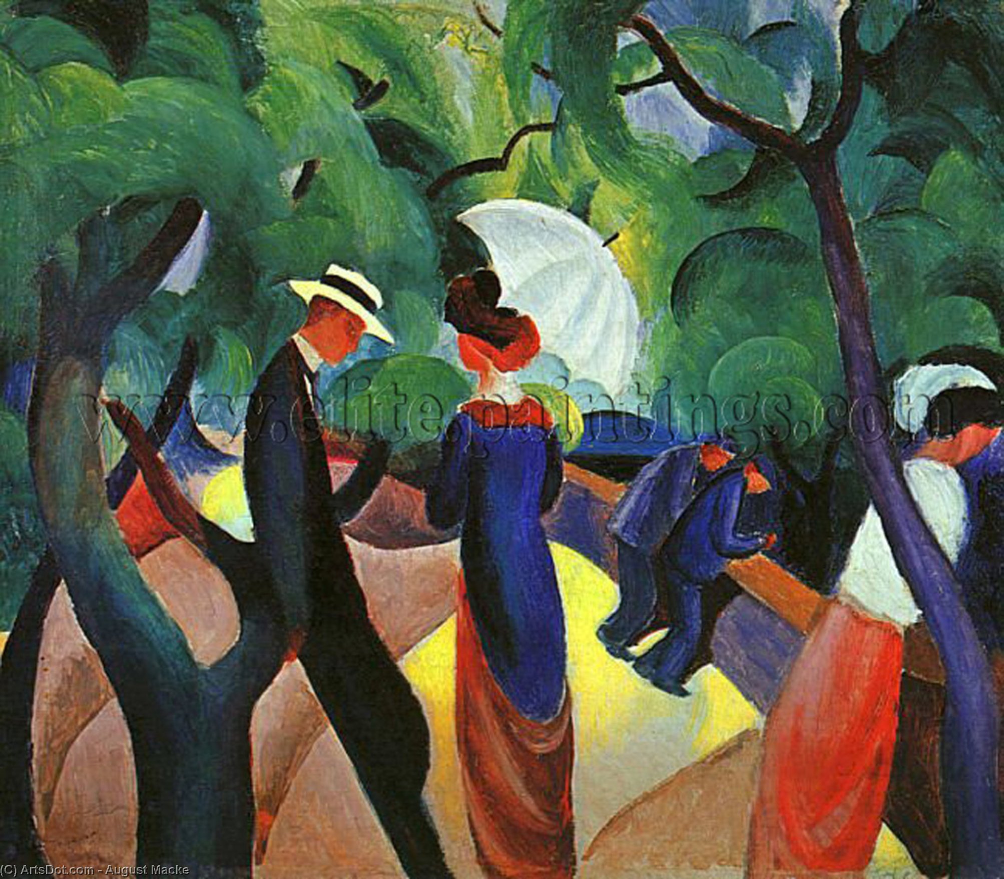 Untitled (9943) — August Macke