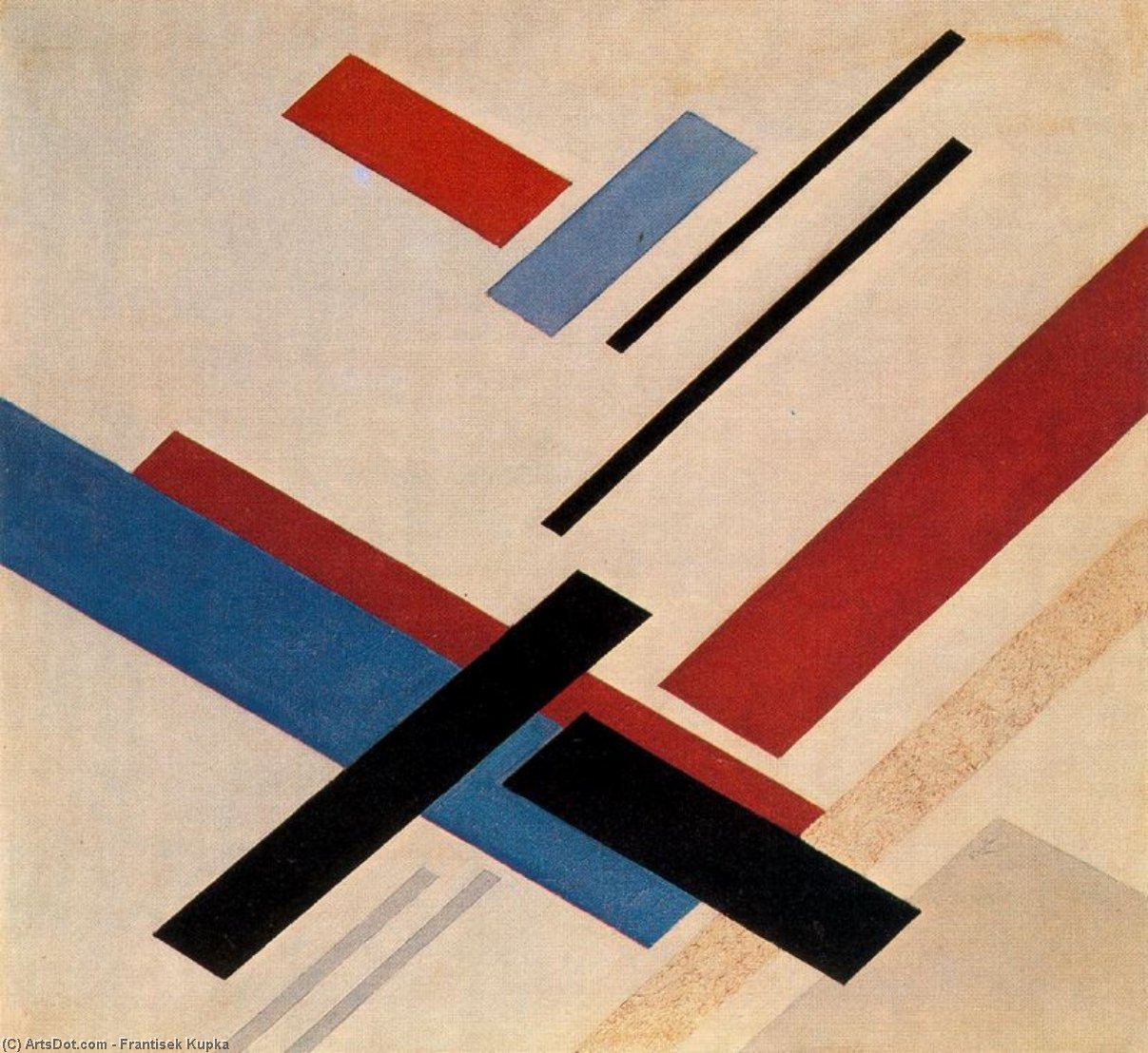 Diagonal Planes 3 — František Kupka