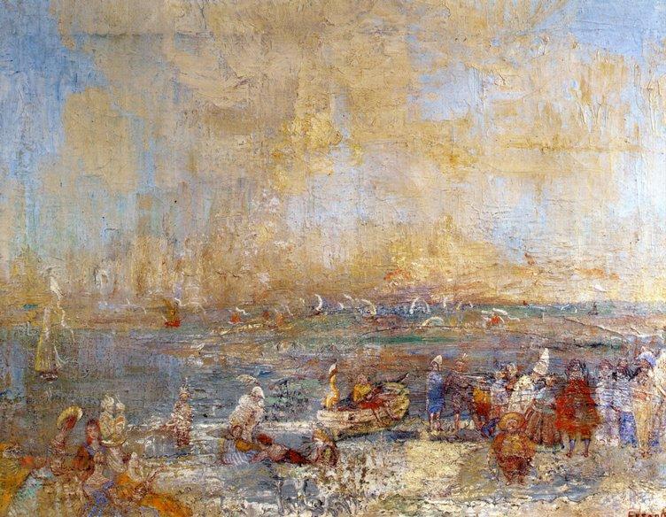 Karneval Am Strand — James Ensor