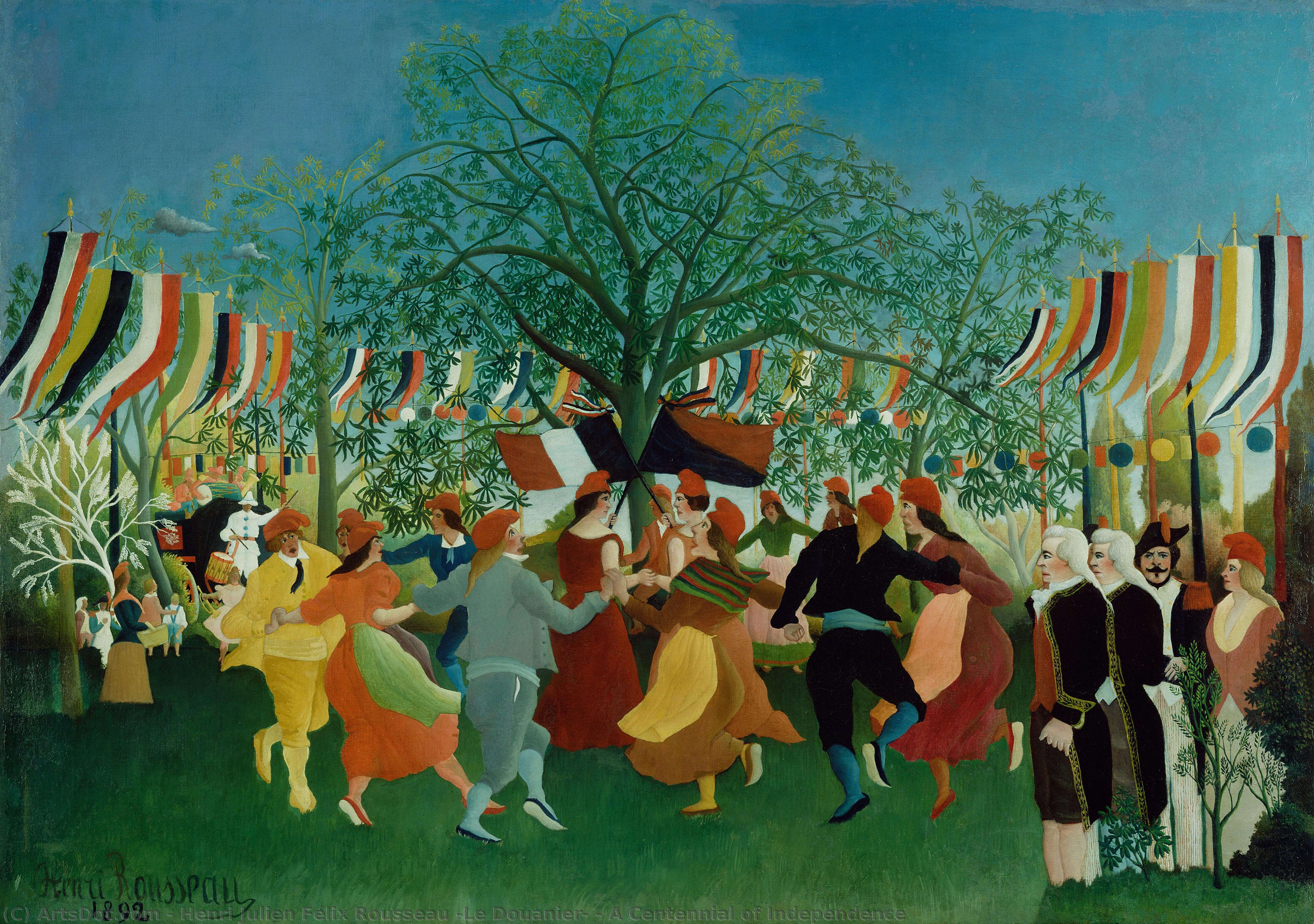A Centennial Of Independence — Henri Julien Félix Rousseau (le Douanier)