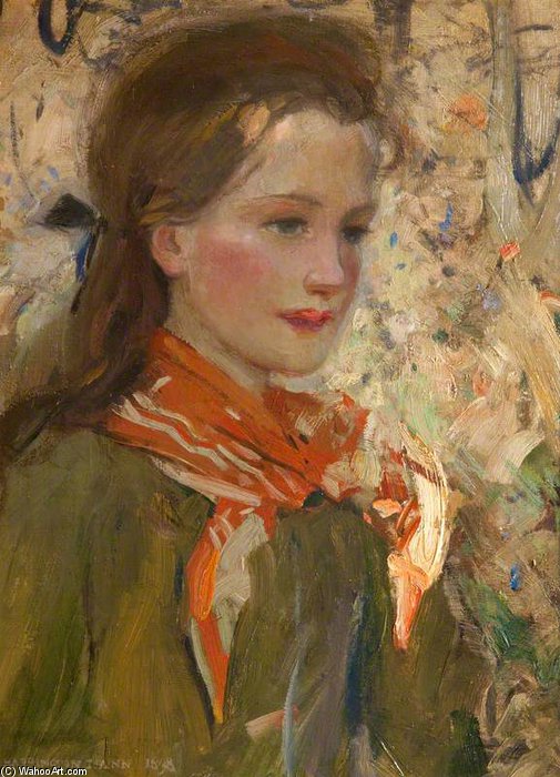 Head Of A Girl — Harrington Mann