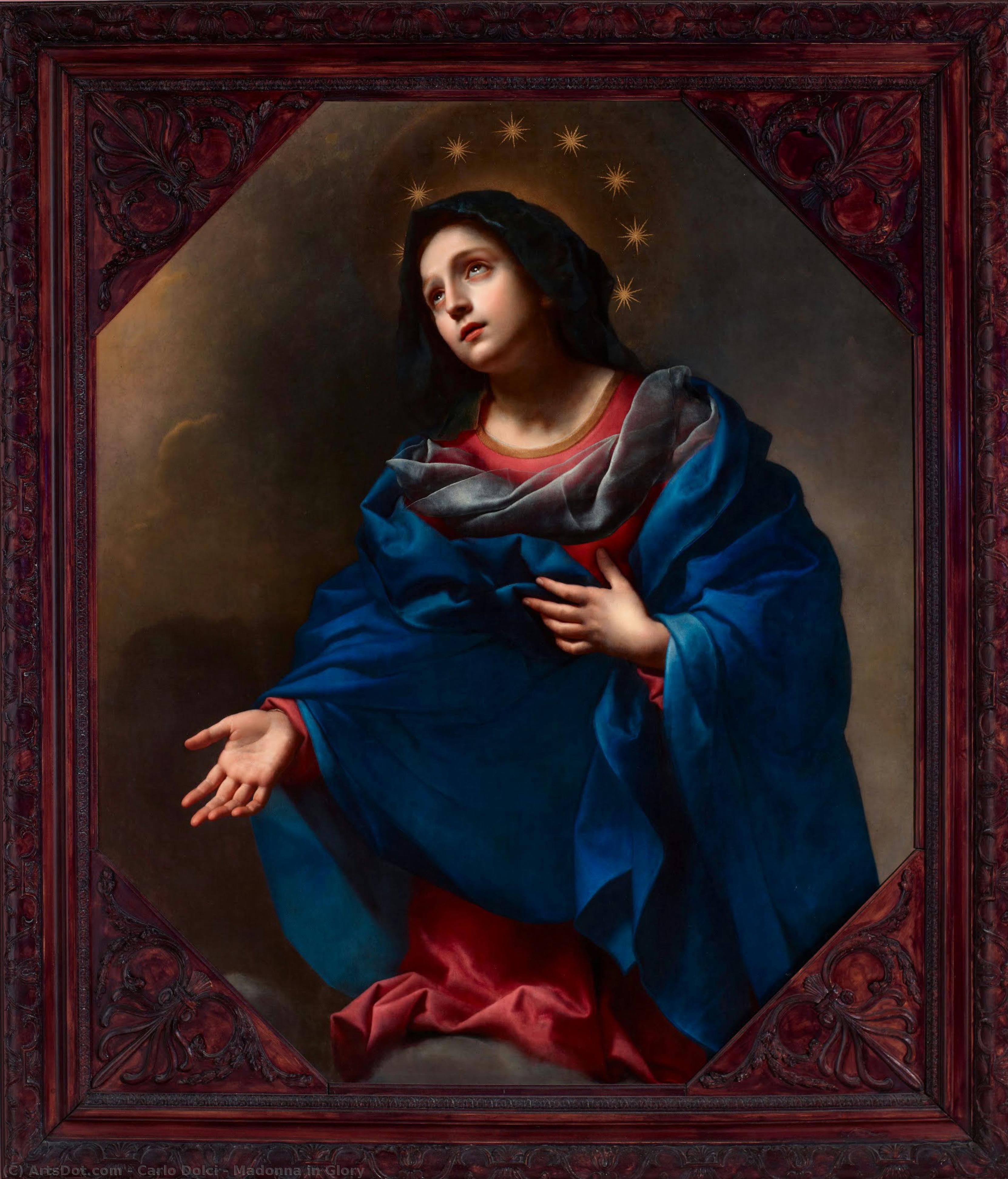 Madonna In Glory — Carlo Dolci