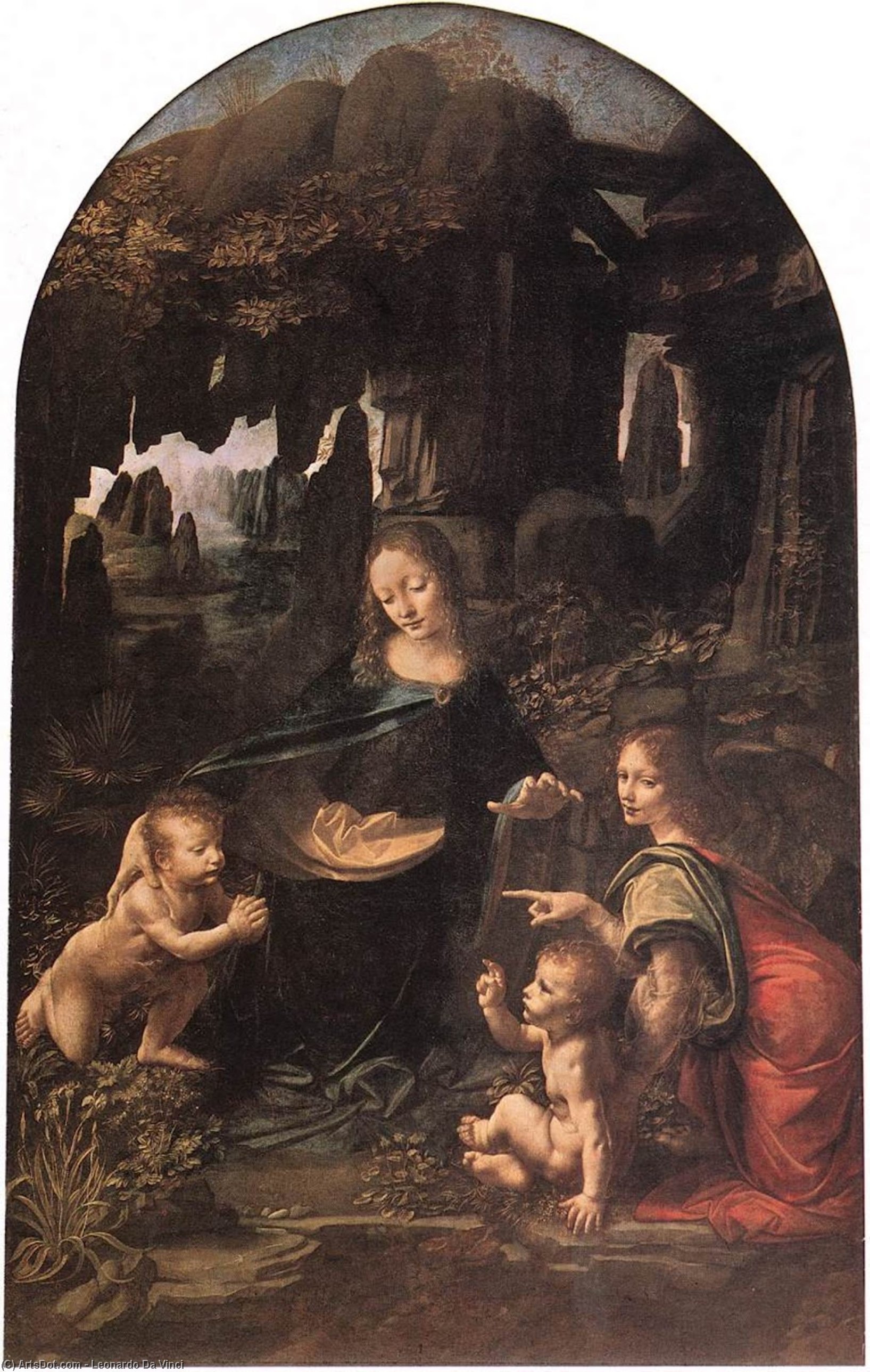 The Virgin Of The Rocks — Leonardo Da Vinci