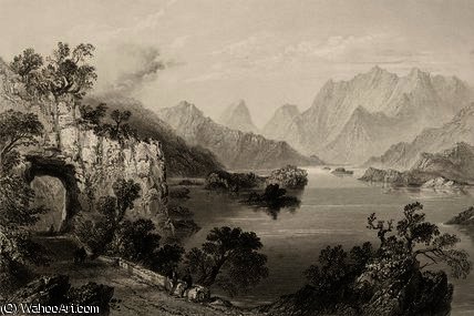 The Upper Lake At Killarney — William Henry Bartlett