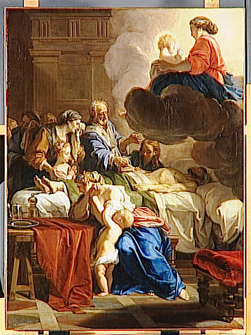 L'extreme Onction — Jean Baptiste Jouvenet