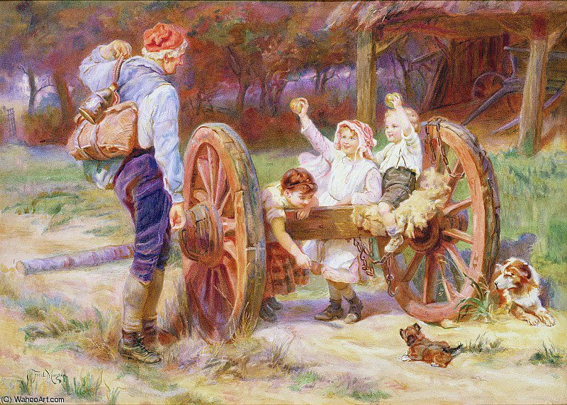 Happy As The Days Are Long — Frederick Morgan