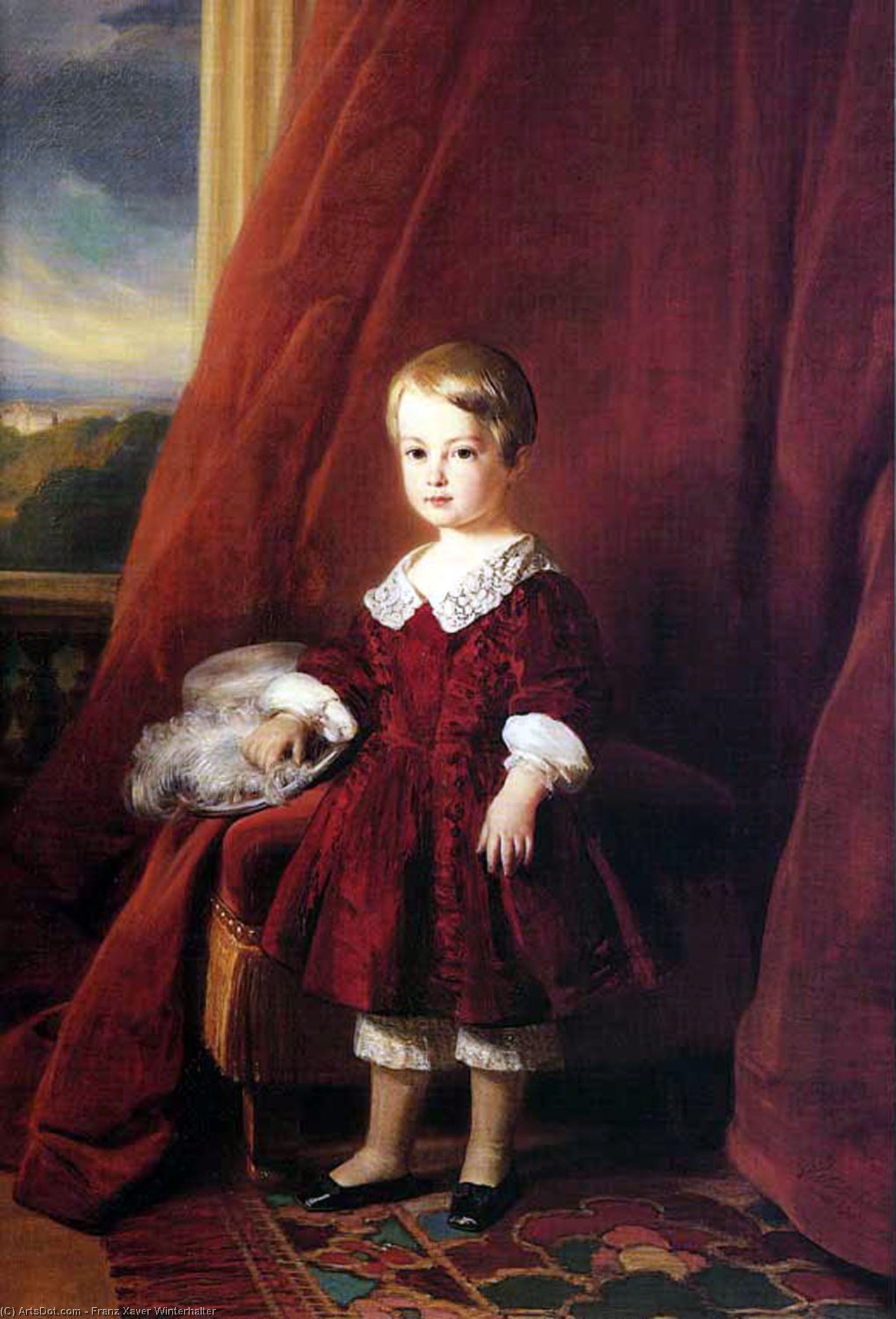 Louis Philippe Marie Ferdinand Gaston D'orleans, Comte D'eu — Franz Xavier Winterhalter