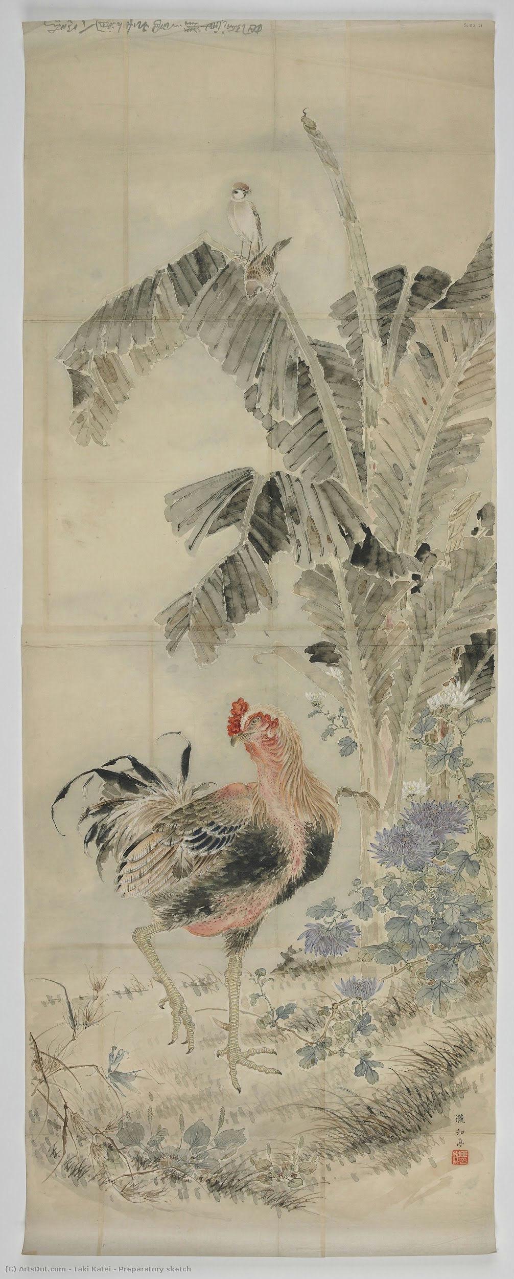 Preparatory Sketch — Taki Katei