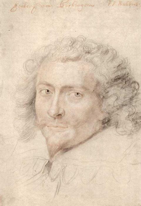 Portrait Of George Vilie — Peter Paul Rubens