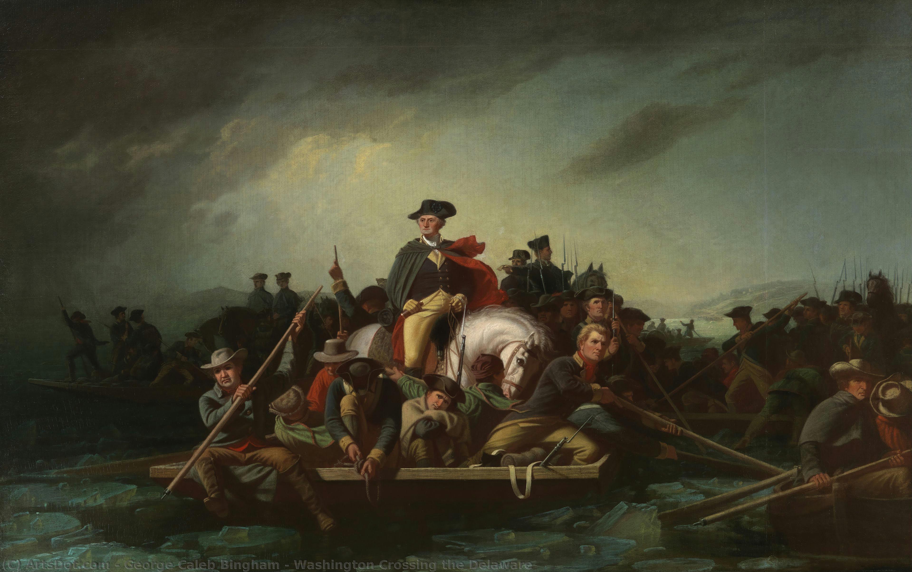 Washington Crossing The Delaware — George Caleb Bingham