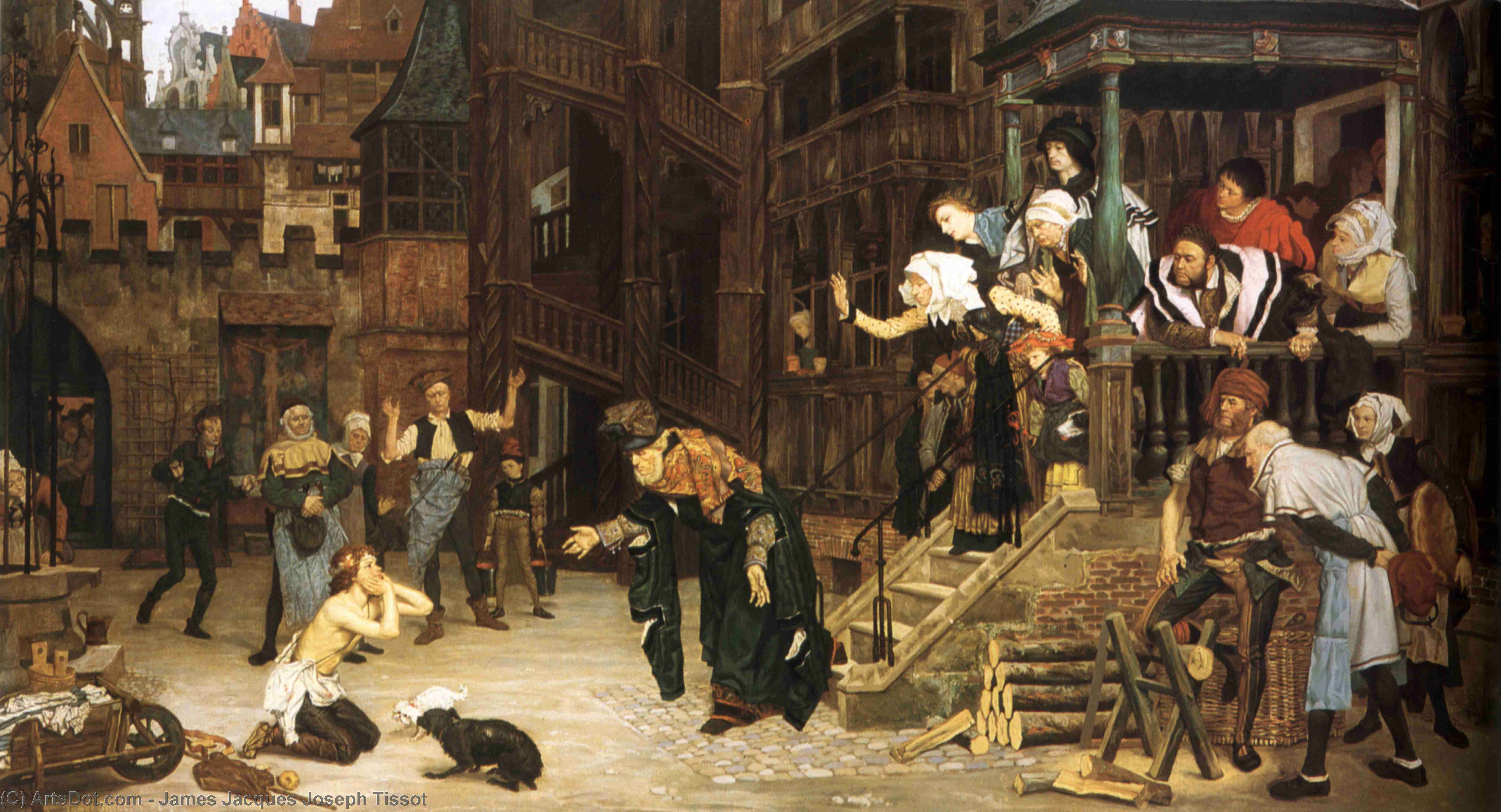 The Return Of The Prodigal Son — Jacques Joseph Tissot