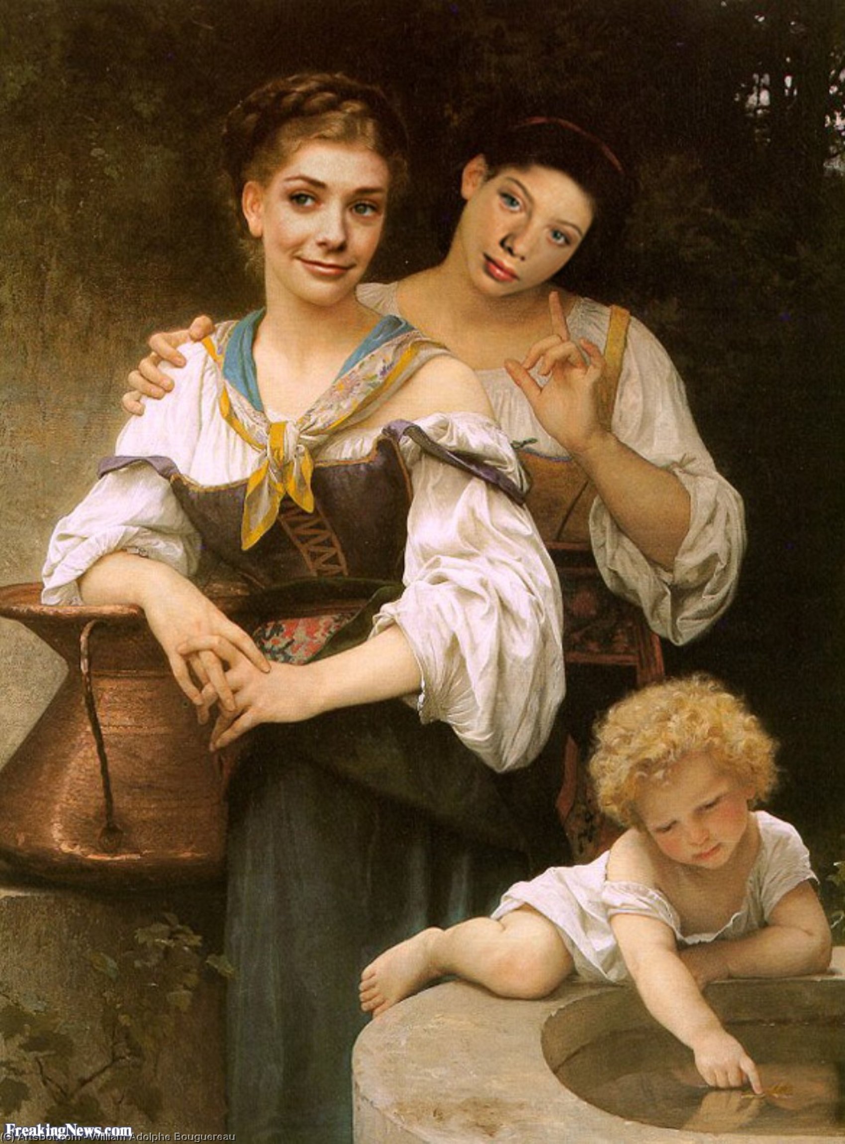 The Secret — William-adolphe Bouguereau