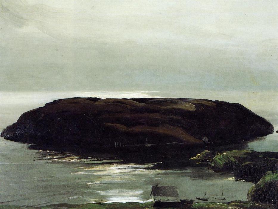 An Island In The Sea — George Wesley Bellows