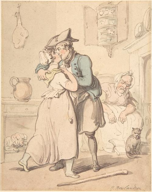 The Sailor's Return From Active Service — Thomas Rowlandson