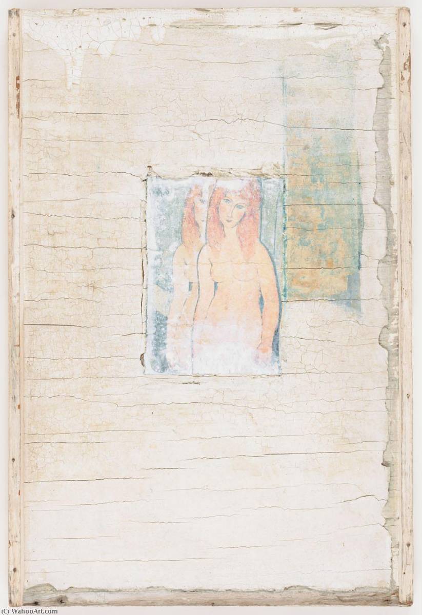 Untitled (red Headed Female Nude By Modigliani) — Joseph Cornell
