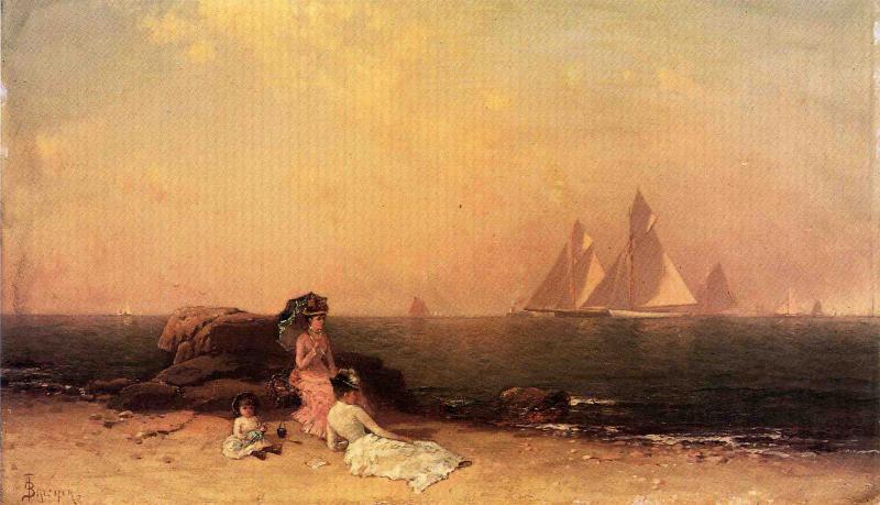 Afternoon At The Shore — Alfred Thompson Bricher