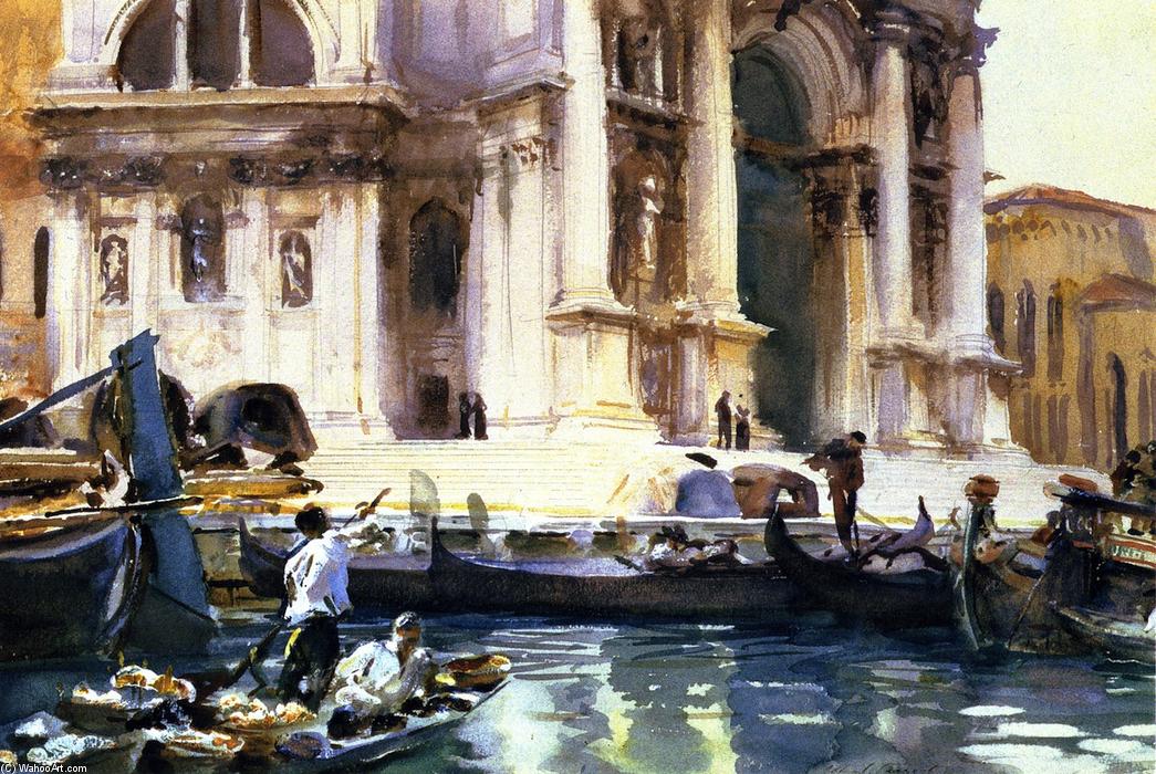 The Façade Of La Salute — John Singer Sargent