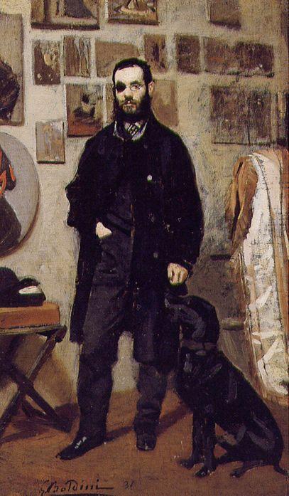 Portrait Of Giuseppe Abbati — Giovanni Boldini