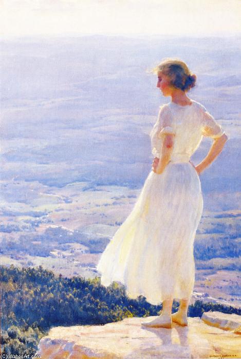 Sunlit Valley — Charles Courtney Curran