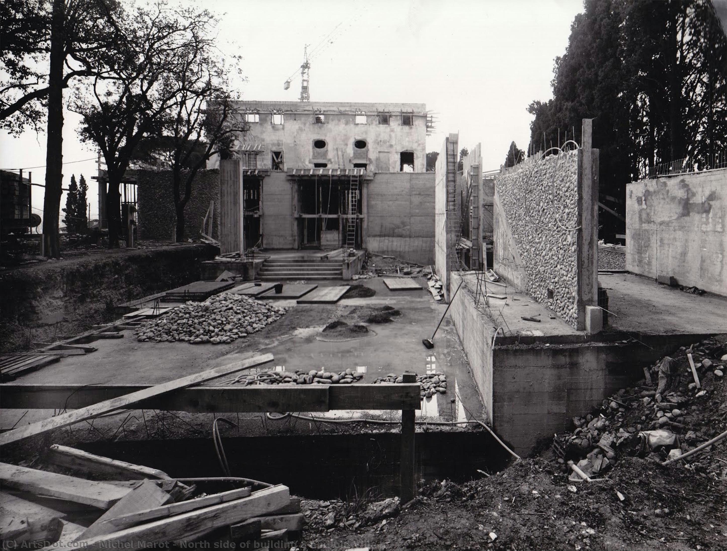 North Side Of Building 3 And Old Villa — Michel Marot