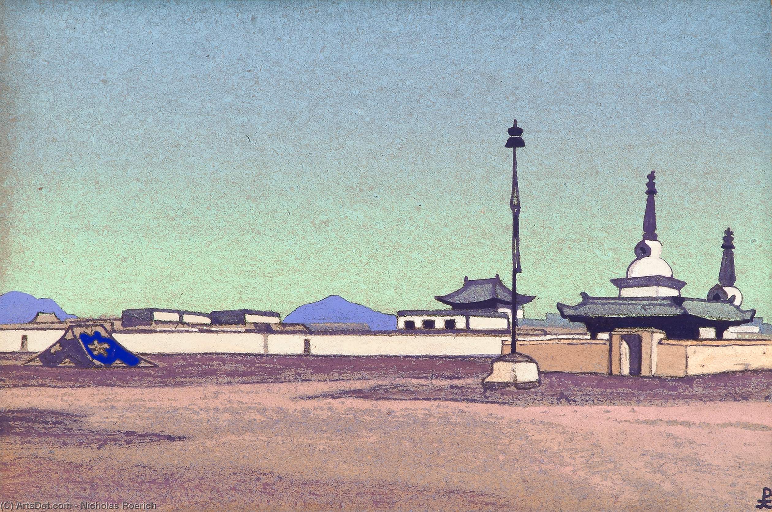 Batuhalka, The Capital Of Inner Mongolia — Nicholas Roerich
