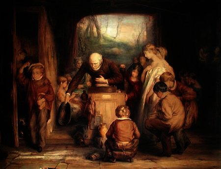 The Last In — Augustus Edward Mulready