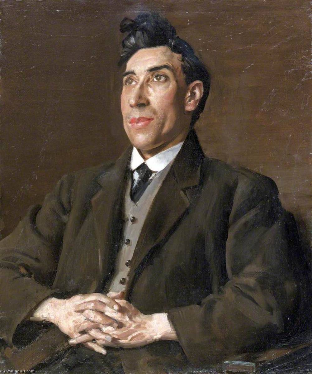 William Henry Davies (1871–1940) — Augustus Edwin John