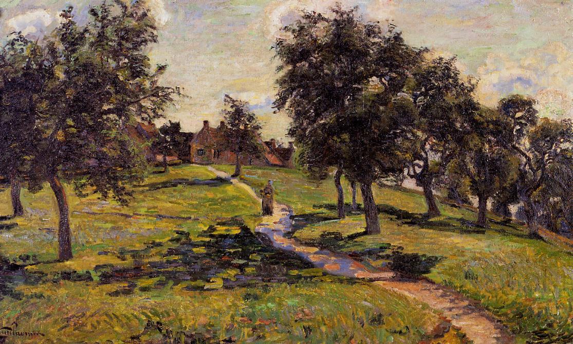 Damiette - Apple Trees — Ferdinand Guillaumin
