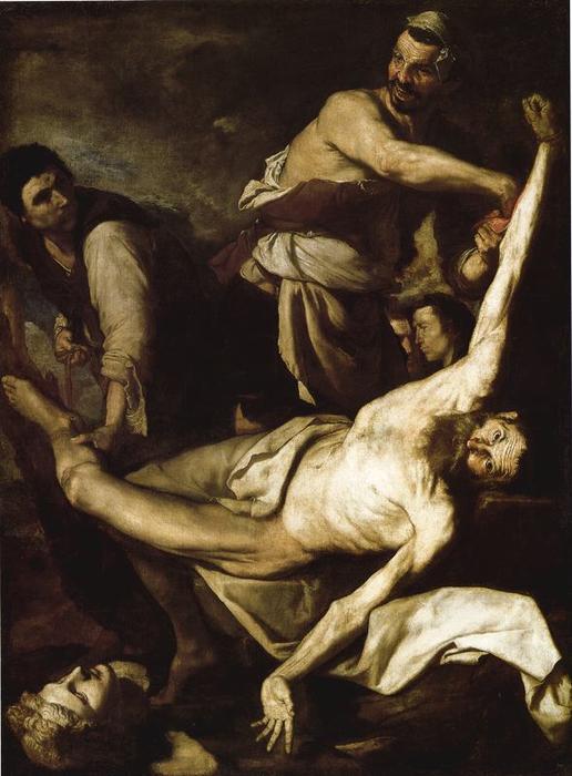 The Martyrdom Of St. Bartholomew — Jusepe De Ribera
