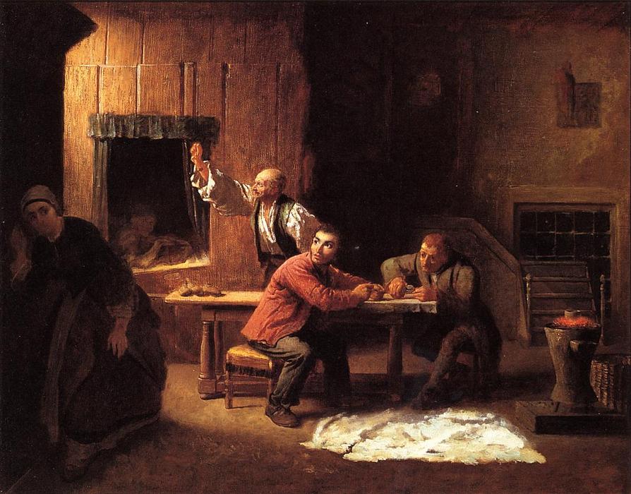 The Counterfeiters — Jonathan Eastman Johnson