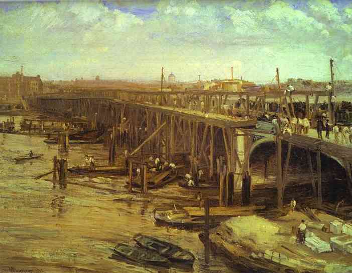 The Last Of Old Westminster — James Abbott Mcneill Whistler