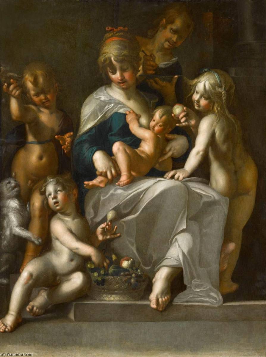 Charity — Joachim Anthonisz Wtewael