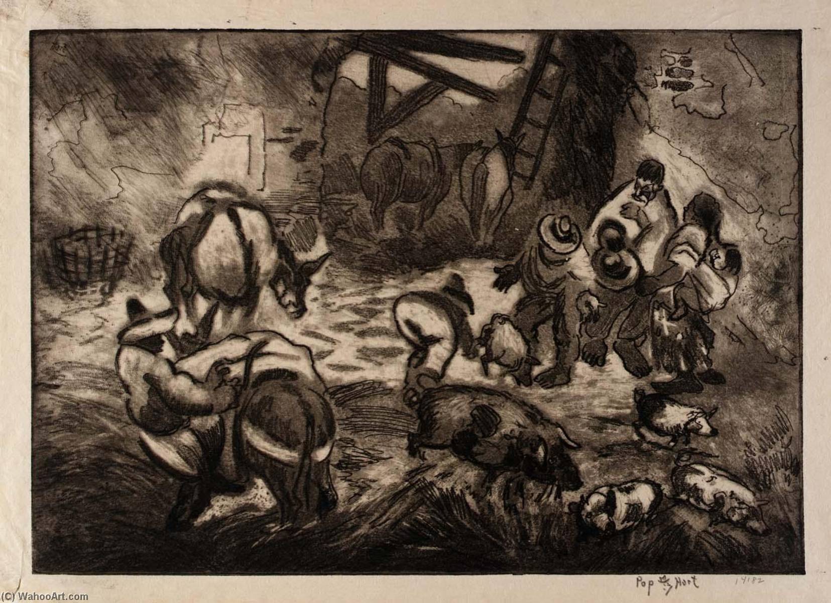 Pig Market, Mexico — George Overbury Pop Hart