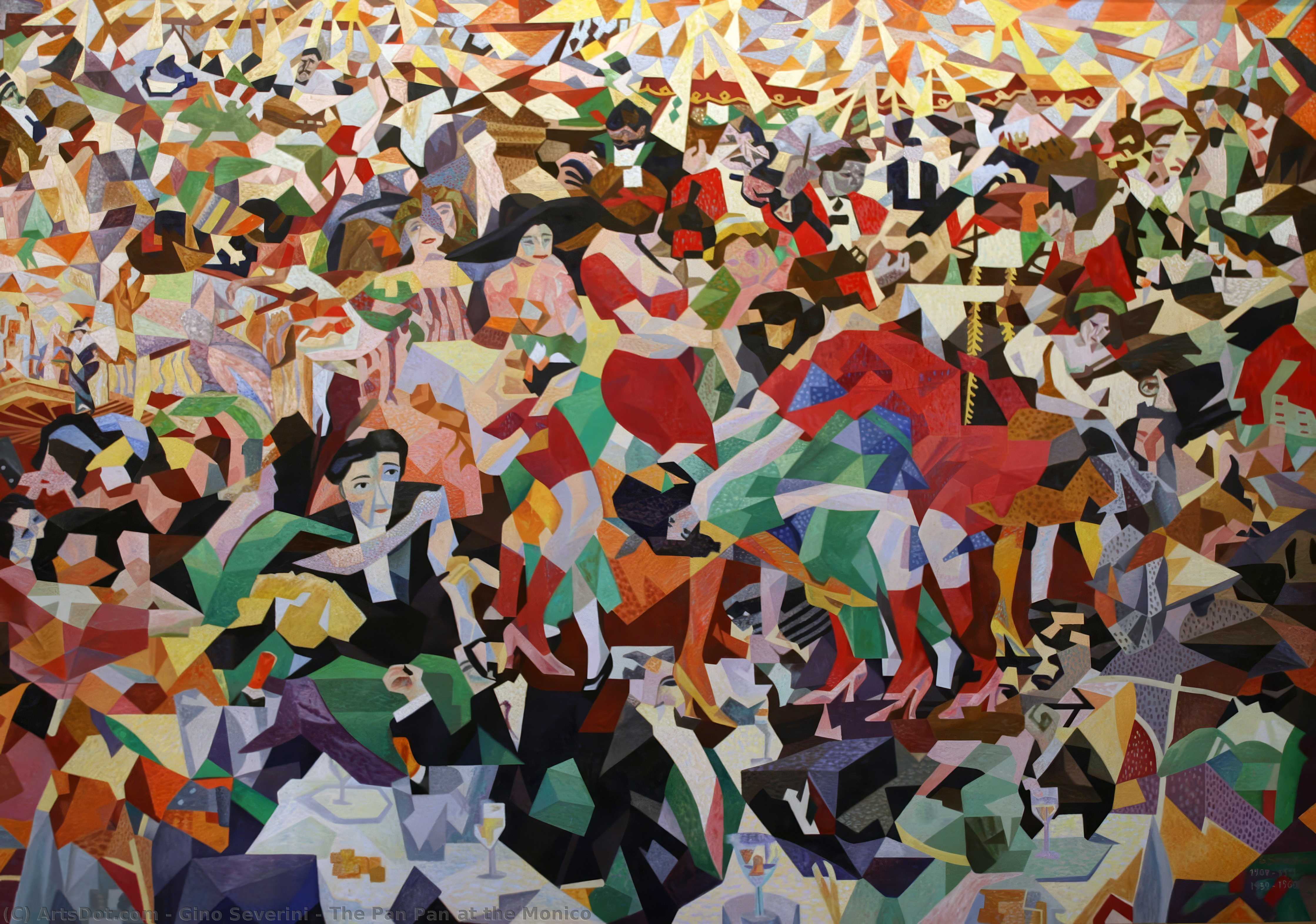 The Pan Pan At The Monico — Gino Severini
