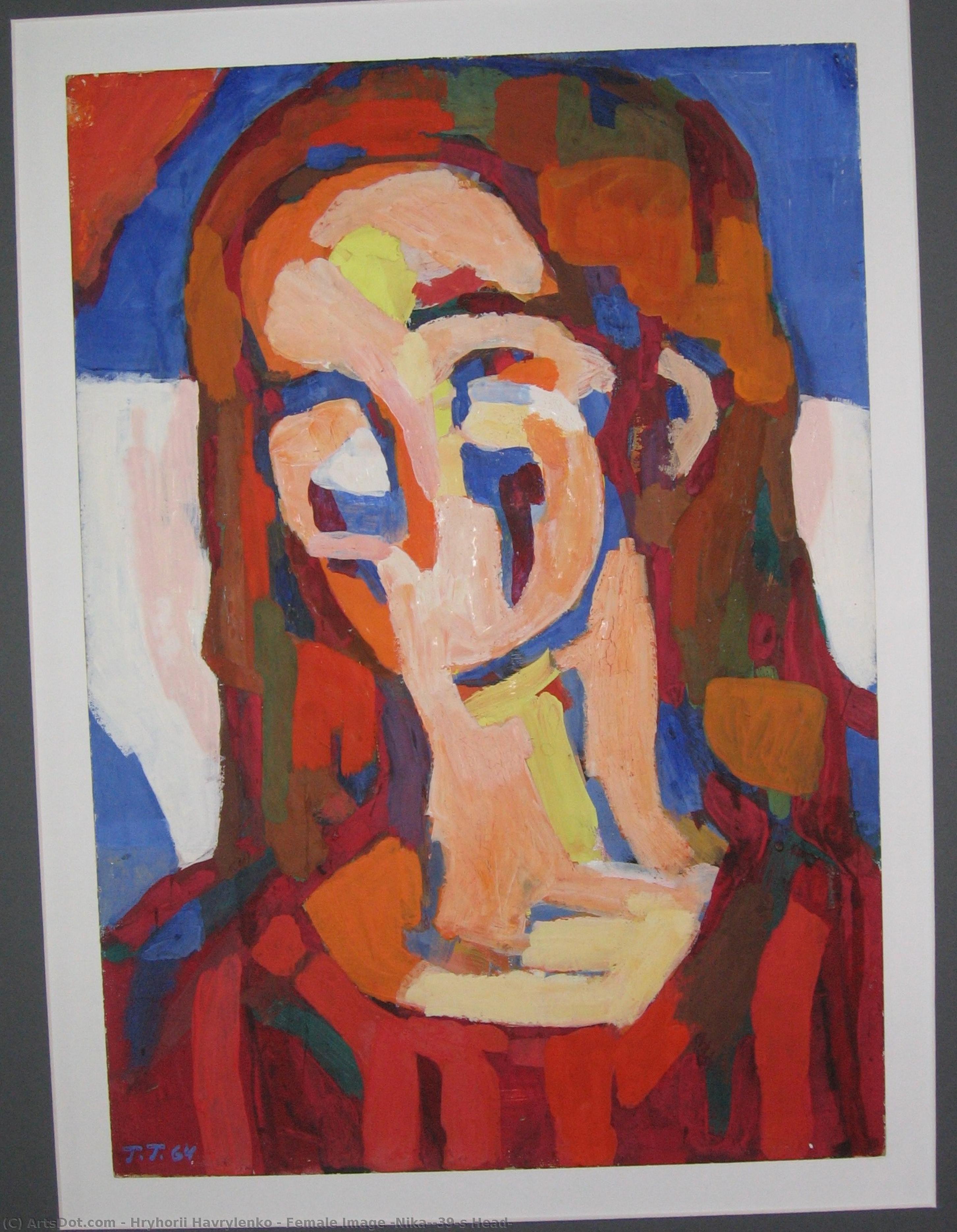 Female Image (nika's Head) — Hryhorii Havrylenko