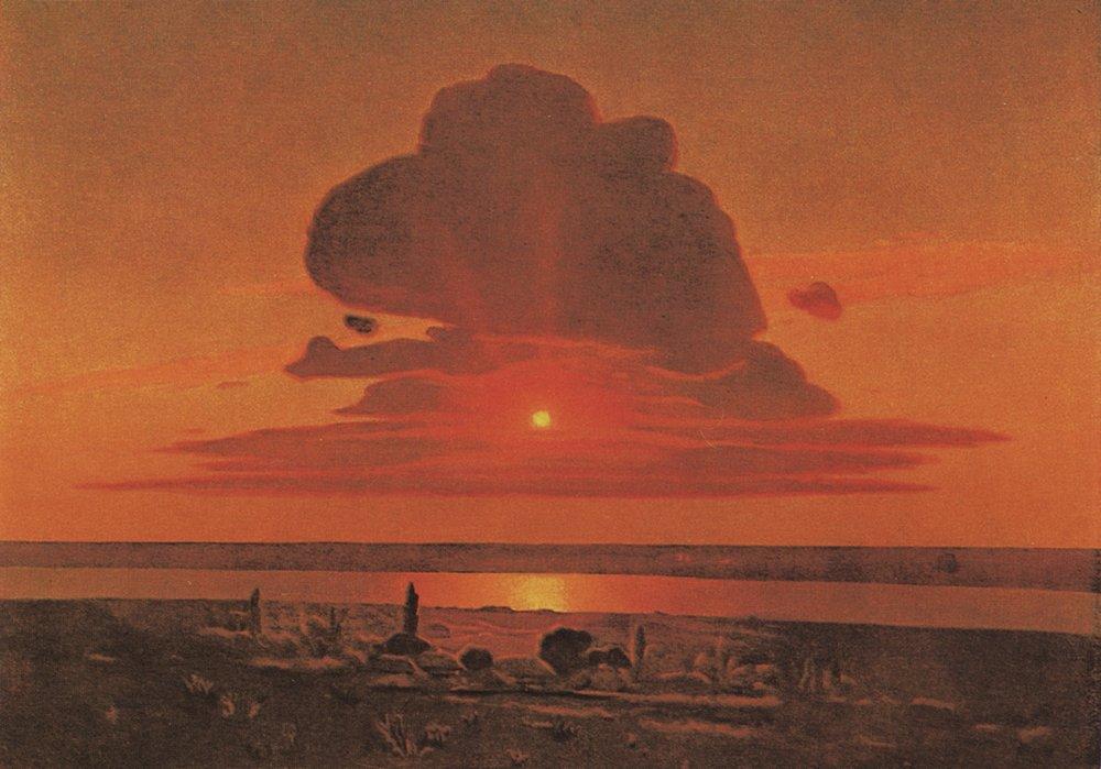 Red Sunset 1 — Arkhip Ivanovich Kuindzhi