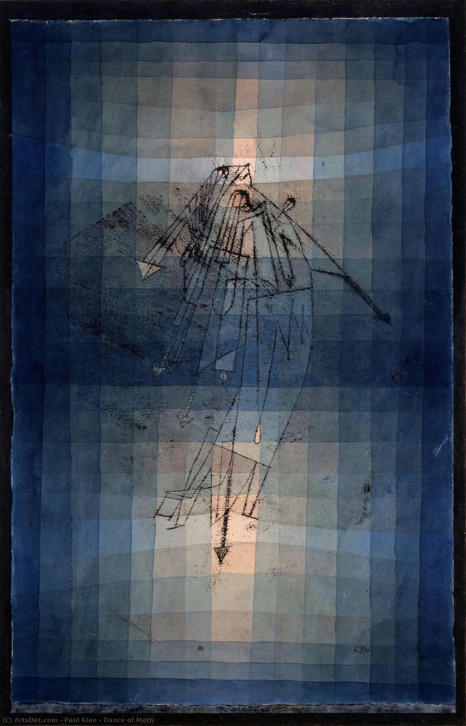 Dance Of Moth — Paul Klee