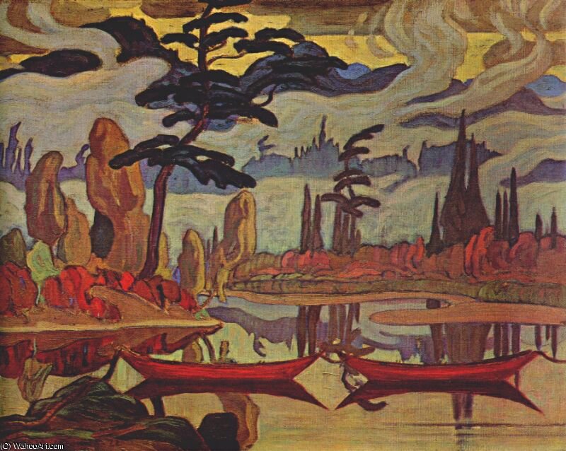 Mist Fantasy, Sand River, Algoma — James Edward Hervey Macdonald